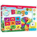 MasterPieces Food Bingo Game – Fun Family Bingo with Team-Themed Tokens for Ages 3+