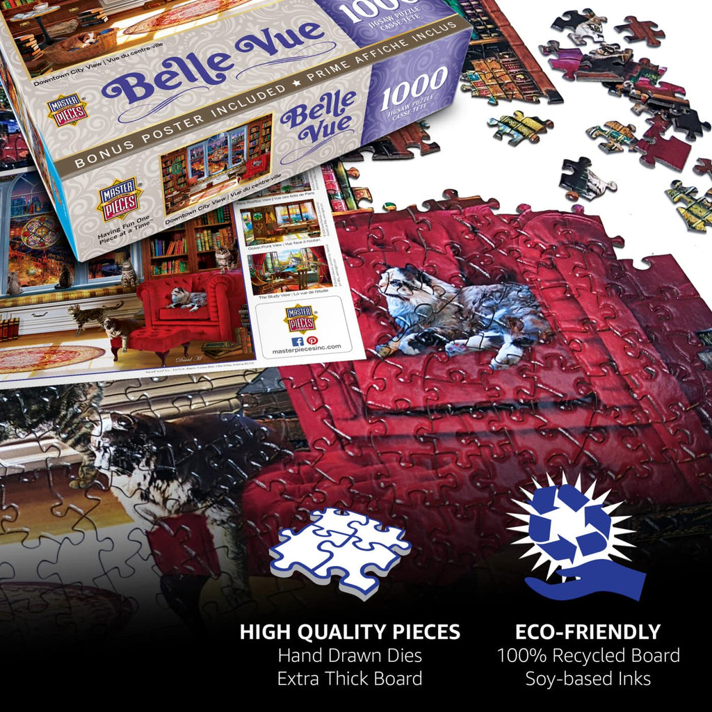 MasterPieces Home Port 300-Piece EZ Grip Jigsaw Puzzle – 18x24, Easy-Grip Pieces