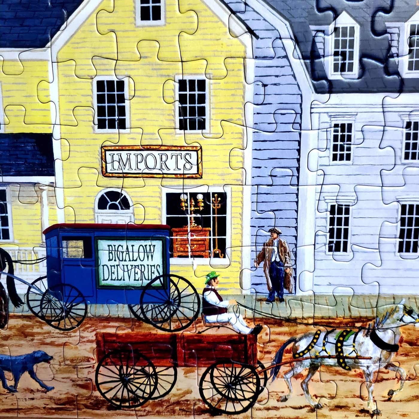MasterPieces Home Port 300-Piece EZ Grip Jigsaw Puzzle – 18x24, Easy-Grip Pieces