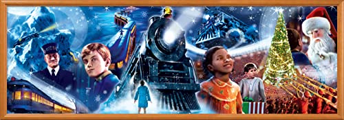 MasterPieces Polar Express 1000 Piece Panoramic Jigsaw Puzzle | Random Cut, Matte Finish