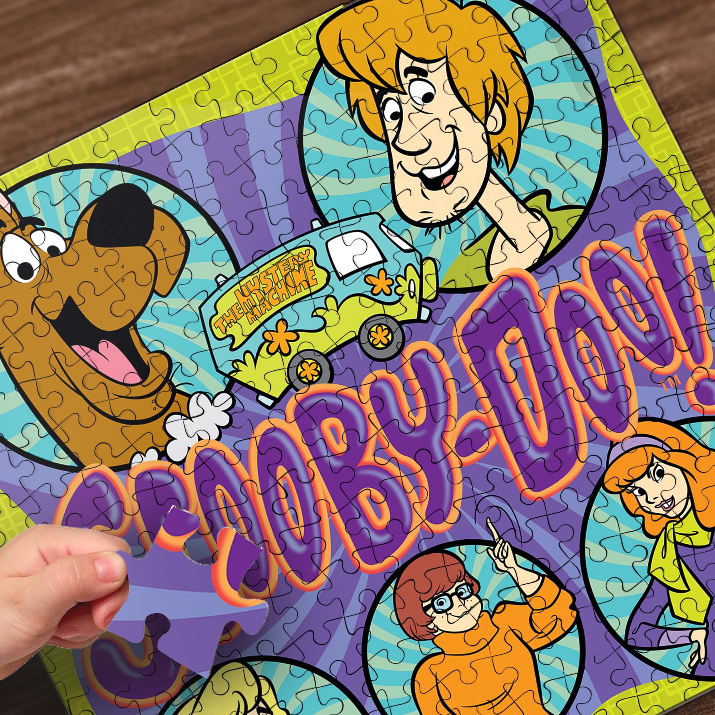 MasterPieces Scooby-Doo 500 Piece Jigsaw Puzzle – 15x15 Inch Officially Licensed Hanna-Barbera Puzzle