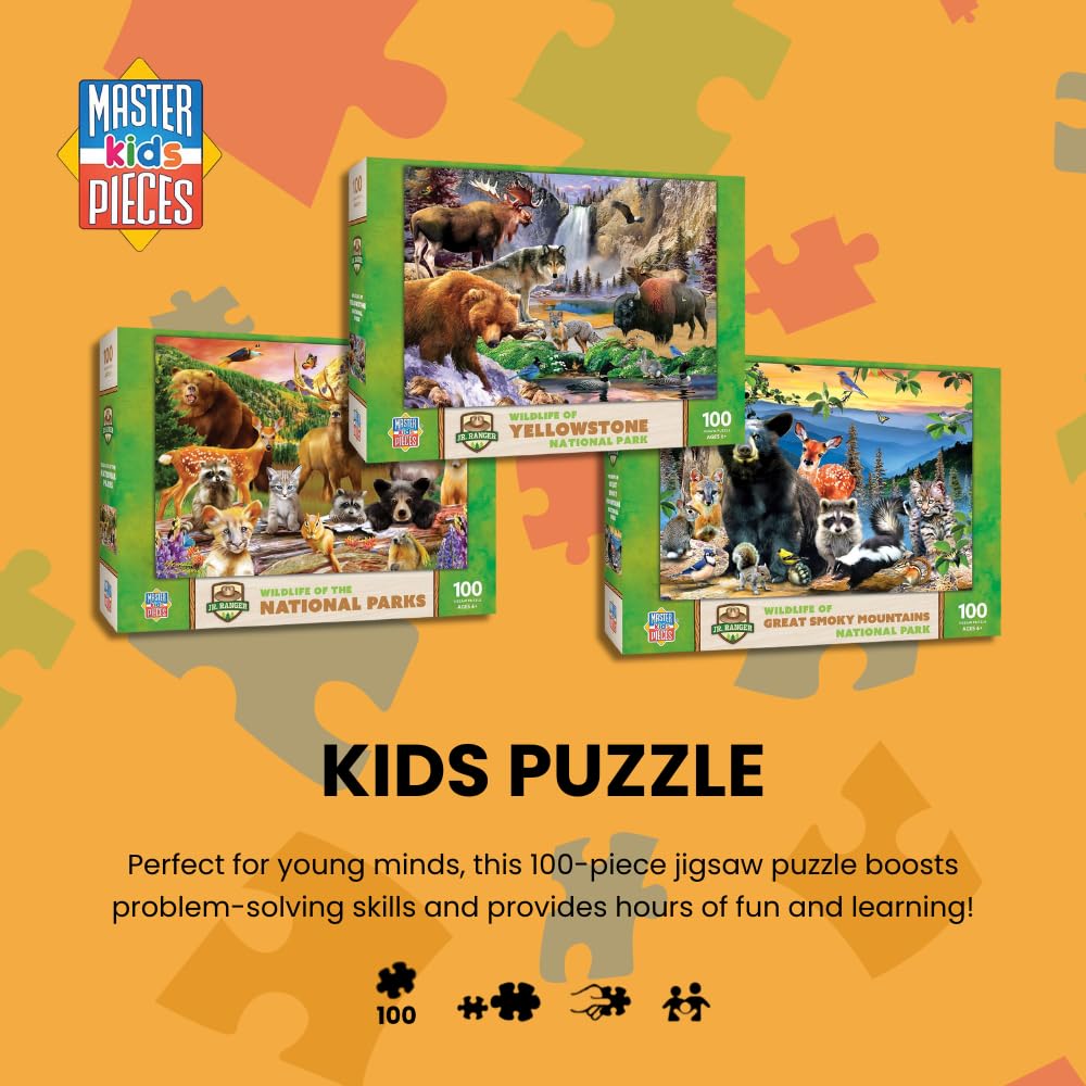 MasterPieces The Polar Express 100-Piece Jigsaw Puzzle – 14x19 Inch Christmas Puzzle for Kids