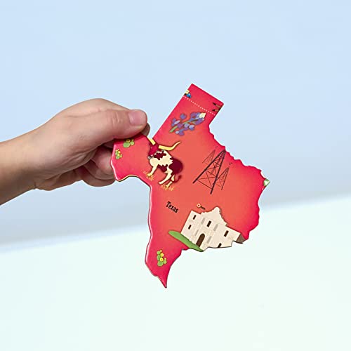 MasterPieces World Map Puzzle for Kids – 60 Pieces, 16.5x12.75 Inches