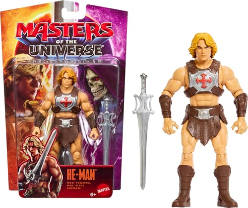 Masters of the Universe He-Man 5.5" Action Figure (2026 Movie) – 14 Joints & Power Sword - Ages 6+