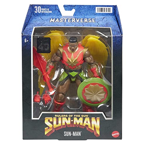 Masters of the Universe Masterverse Sun-Man Action Figure - 7-Inch Collectible