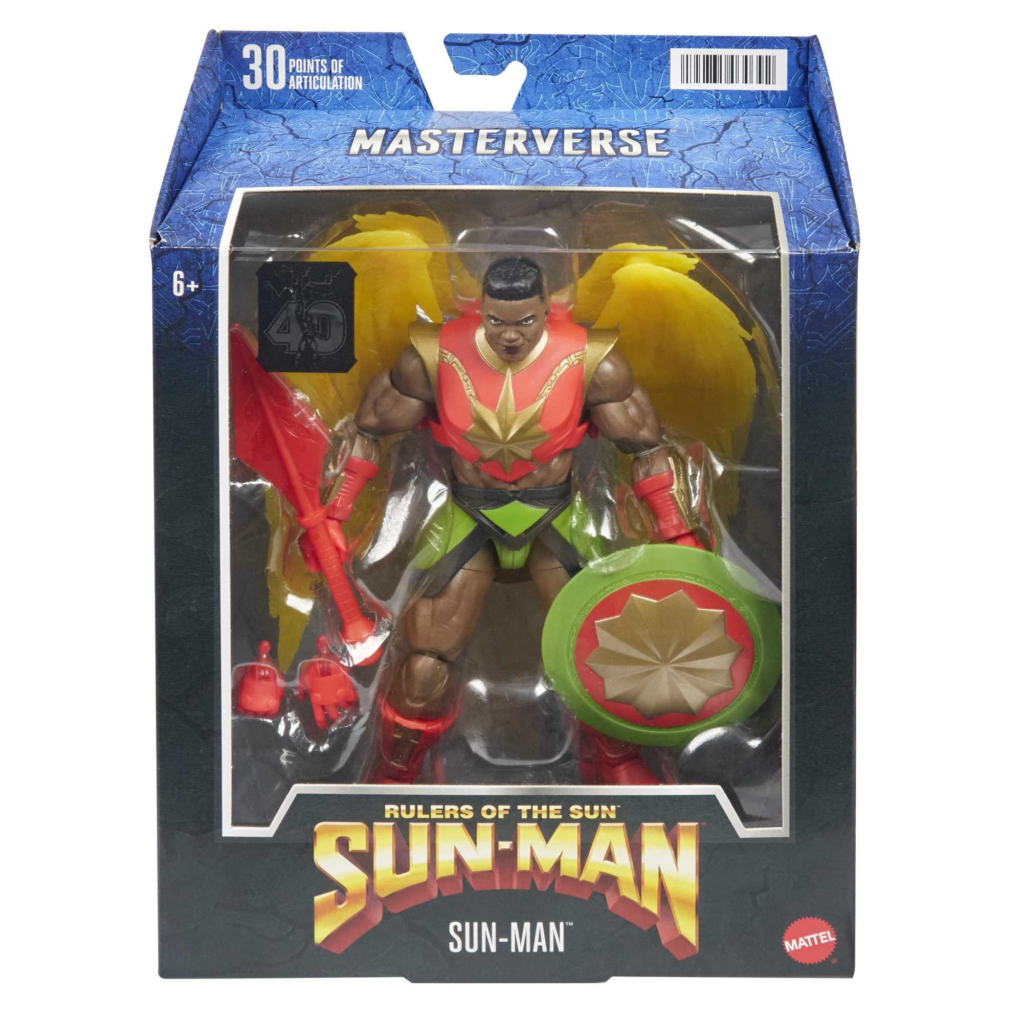 Masters of the Universe Masterverse Sun-Man Action Figure - 7-Inch Collectible