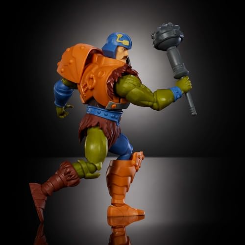 Masters of the Universe Origins Cartoon Collection Man-At-Arms 5.5-Inch Action Figure with Mace Accessory and Removable Armor