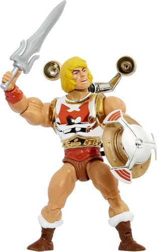 Masters of the Universe Origins Deluxe Action Figures – 5.5-Inch Battle Figures with 16 Points of Articulation, Accessories, and Mini Comic Book