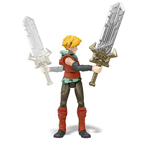 Masters of the Universe Prince Adam Action Figure - 5.5 Inch with Spring-Loaded Attack & Power Sword