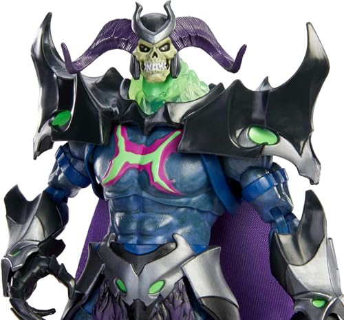Masters of the Universe Revelation Skelegod 9-Inch Action Figure with 30 Joints and Accessories