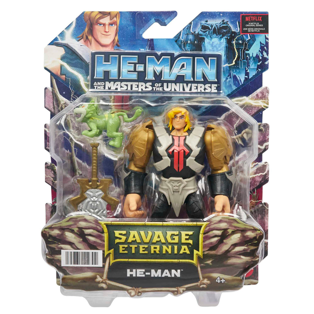 Masters of the Universe Savage Eternia He-Man Action Figure – 5.5-Inch Scale with Accessories