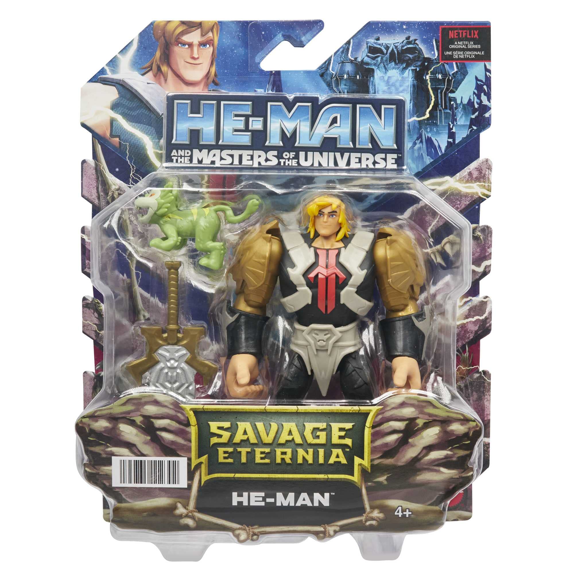 Masters of the Universe Savage Eternia He-Man Action Figure – 5.5-Inch Scale with Accessories