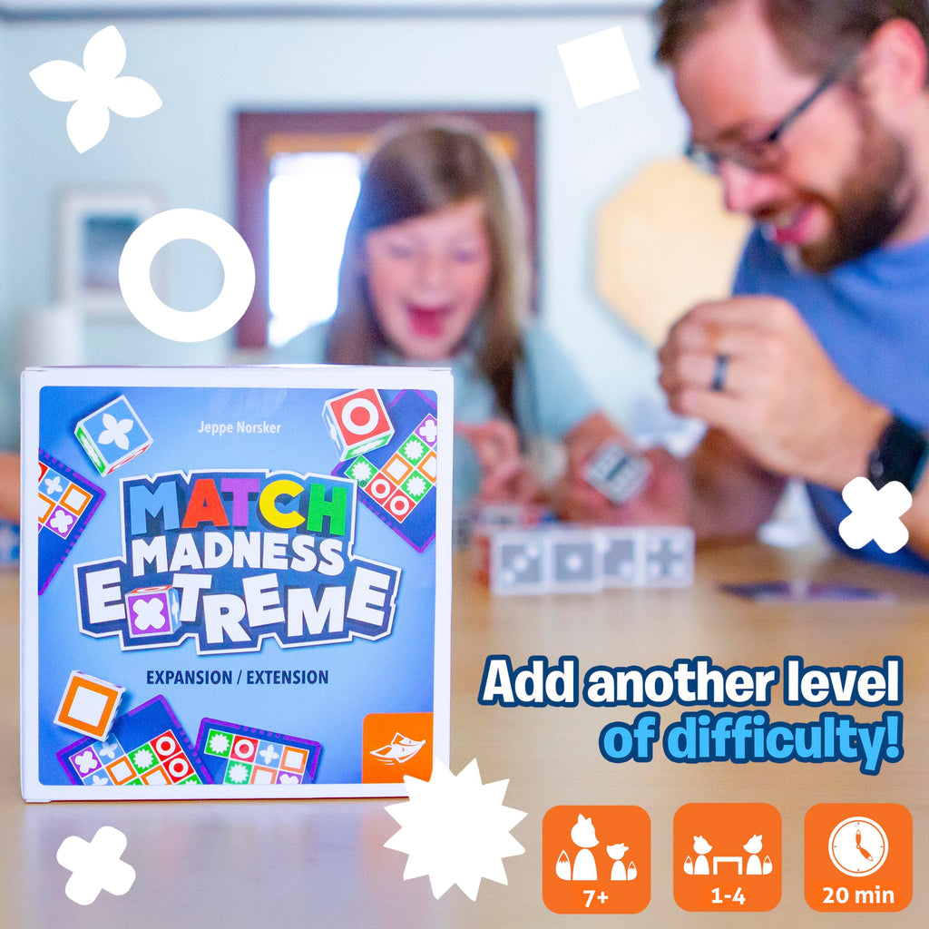 Match Madness Extreme Expansion - 60 New Cards & Sixth Cube Block