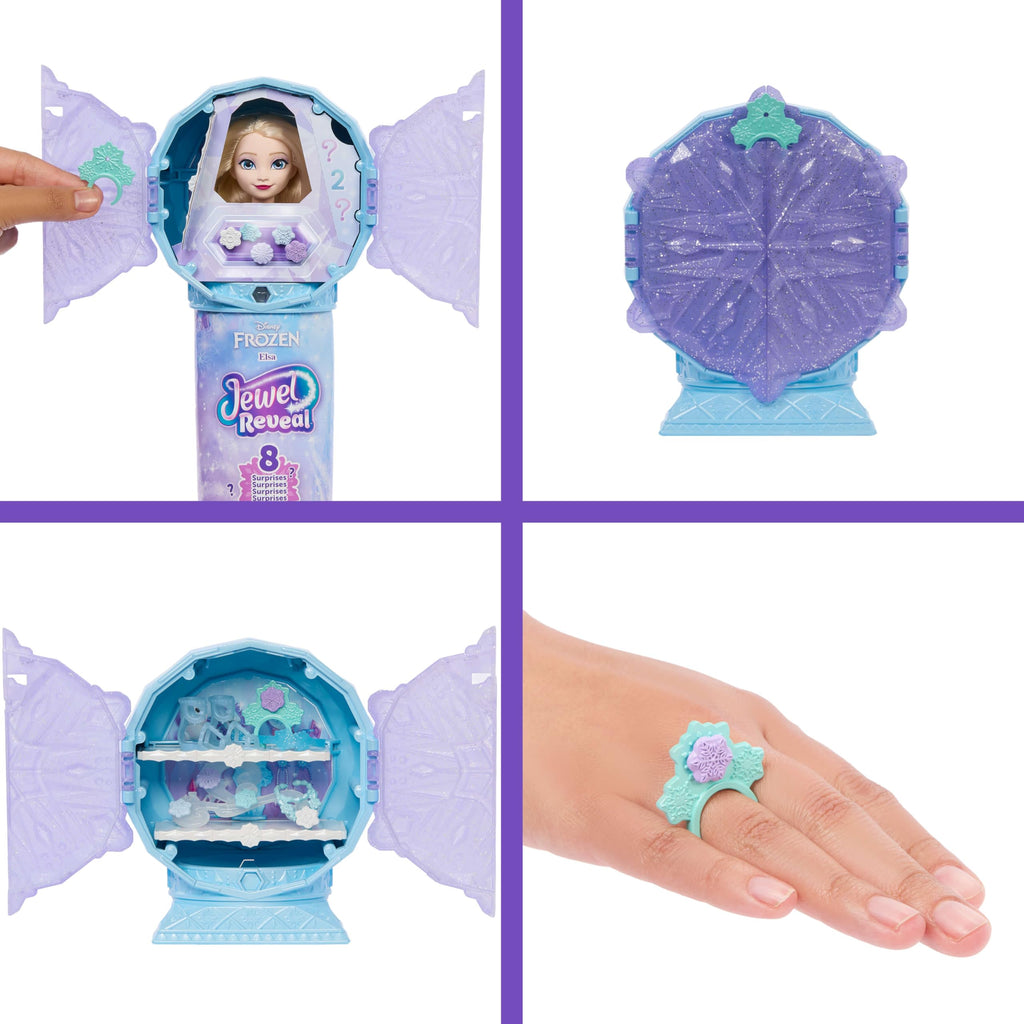 Mattel Disney Frozen Elsa Fashion Doll with Snowflake Gem Box and Accessories