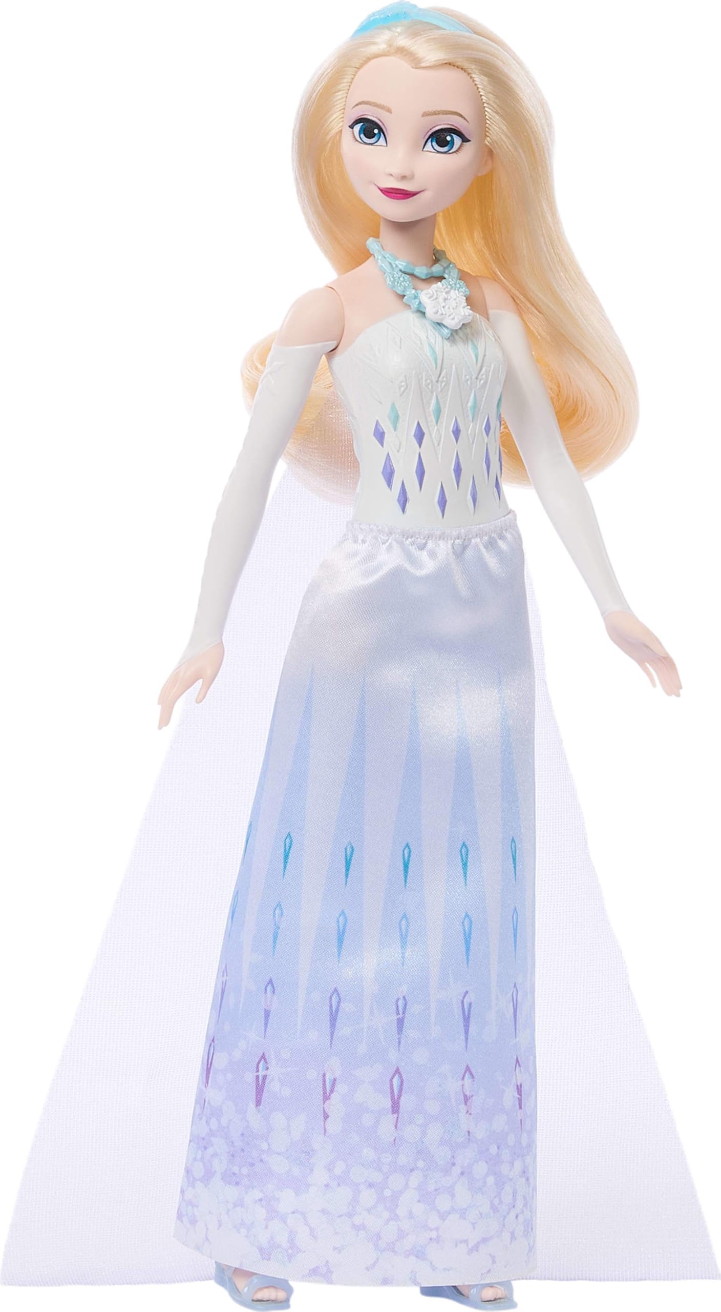 Mattel Disney Frozen Elsa Fashion Doll with Snowflake Gem Box and Accessories