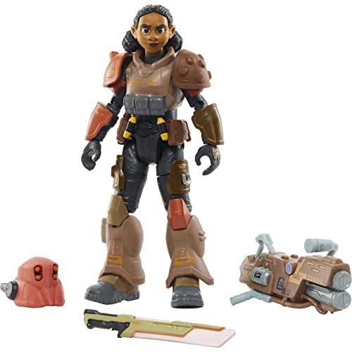 Mattel Disney Pixar Lightyear Izzy Hawthorne 7-Inch Action Figure with 24 Joints & Accessories