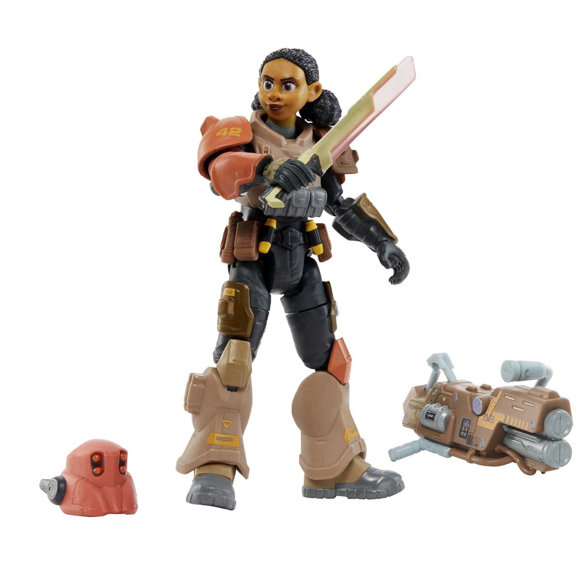 Mattel Disney Pixar Lightyear Izzy Hawthorne 7-Inch Action Figure with 24 Joints & Accessories