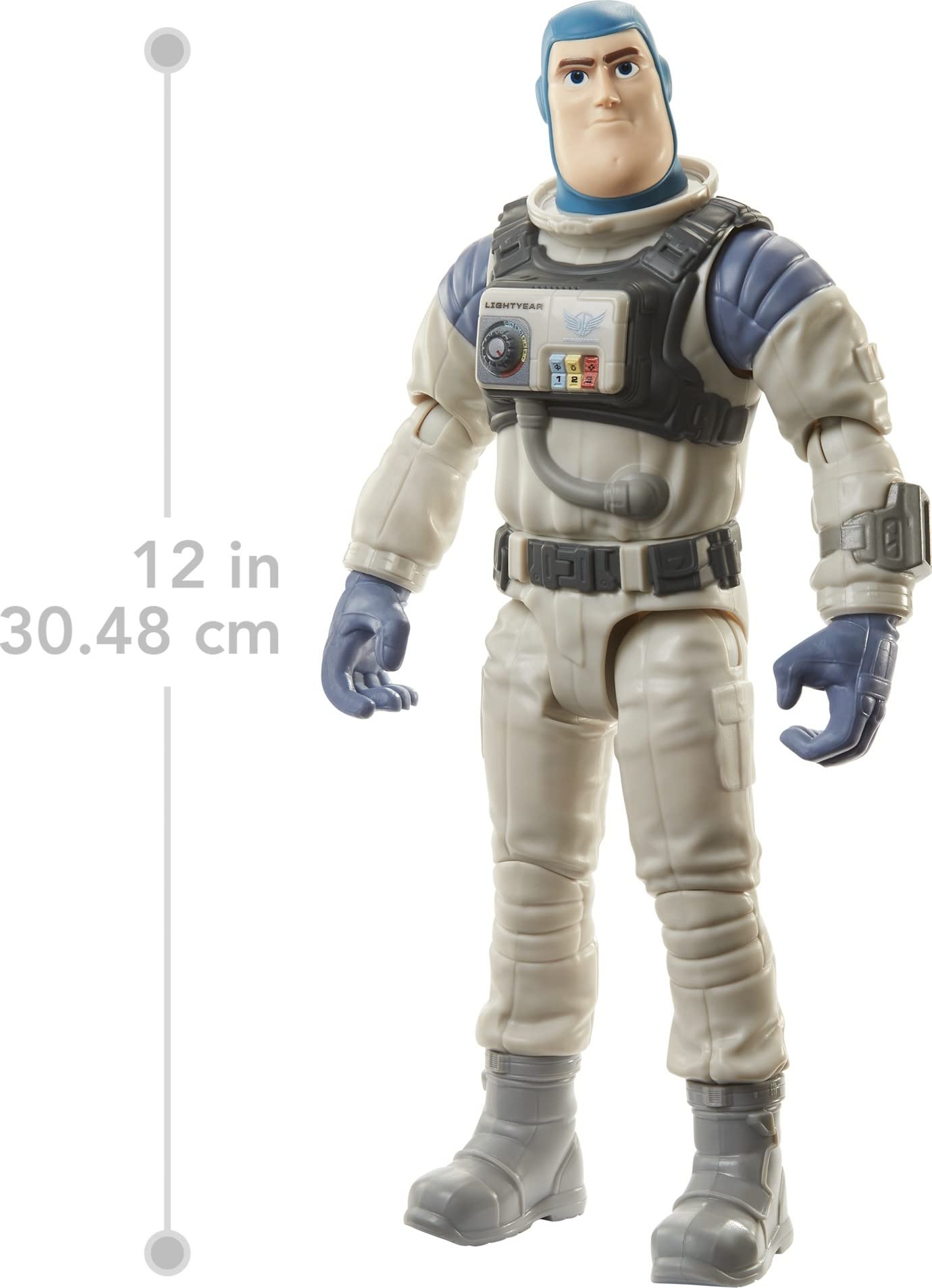 Mattel Disney Pixar Lightyear XL-01 Buzz Lightyear Action Figure – 11.4-Inch Collectible with 14 Joints