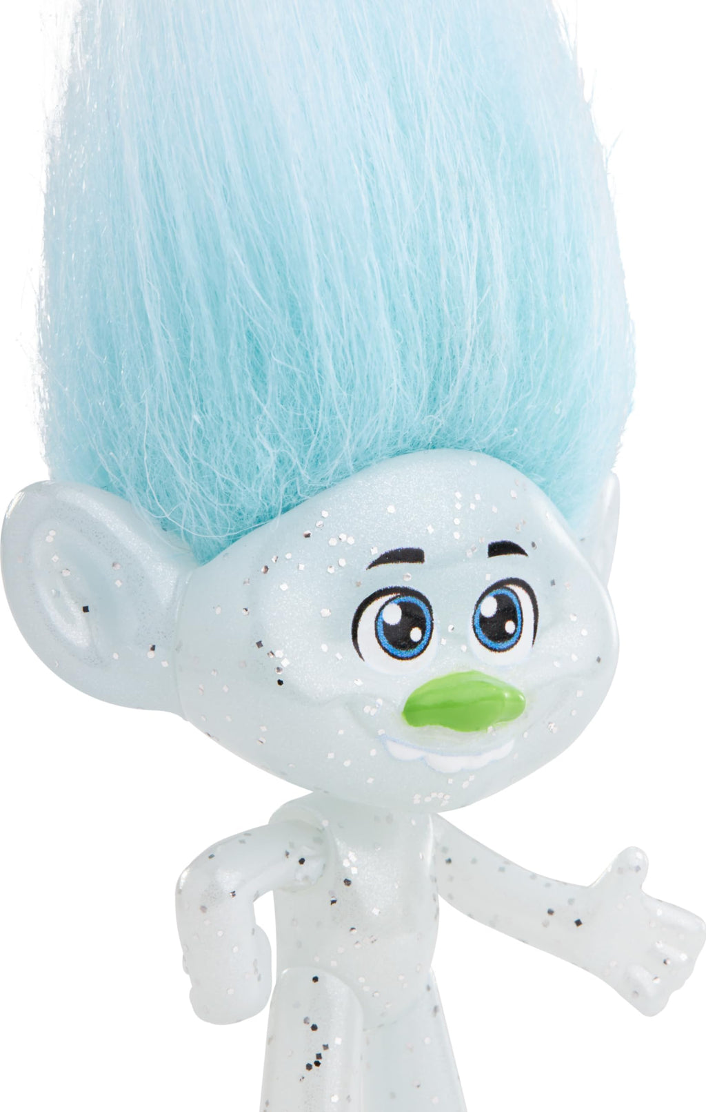 Mattel DreamWorks Trolls Band Together Guy Diamond Doll with Removable Outfit and Tiny Diamond Figure