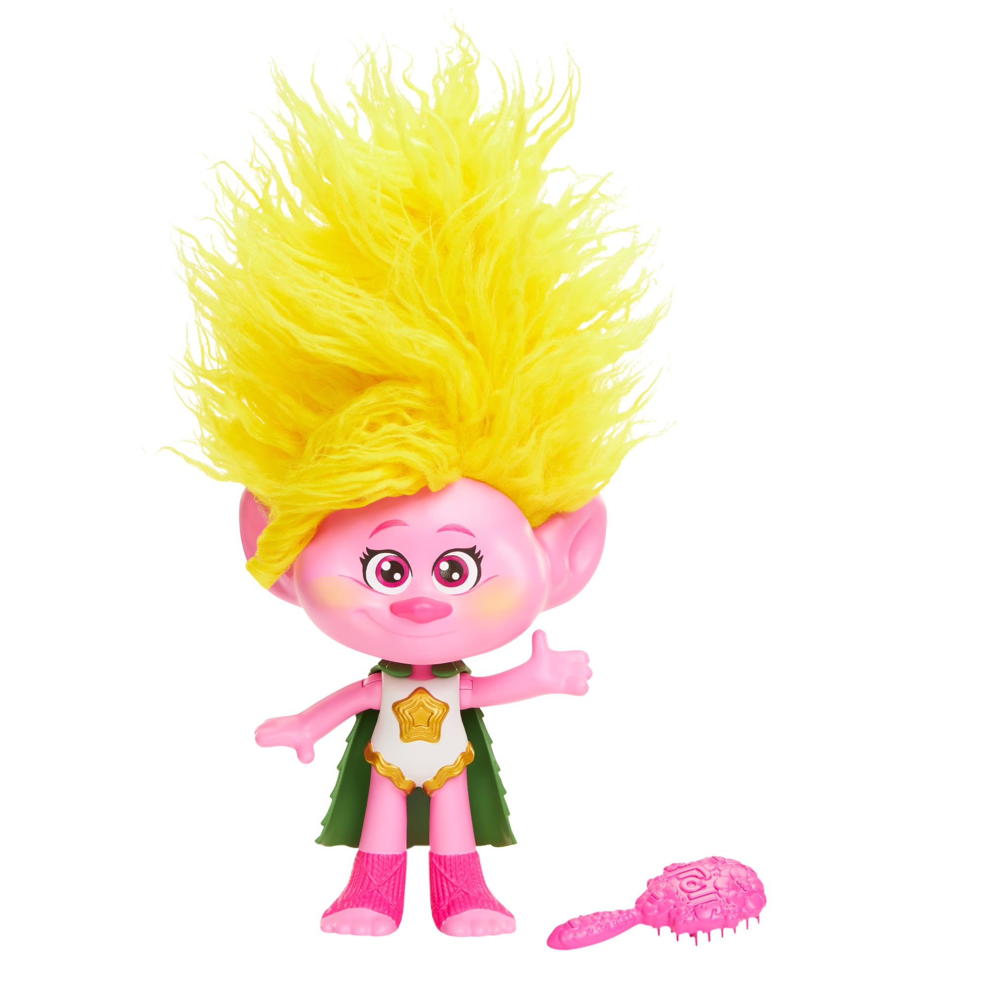 Mattel DreamWorks Trolls Rainbow HairTunes Viva Doll – Light-Up Hair with Music and Sounds