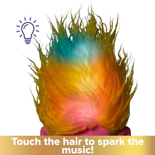 Mattel DreamWorks Trolls Rainbow HairTunes Viva Doll – Light-Up Hair with Music and Sounds