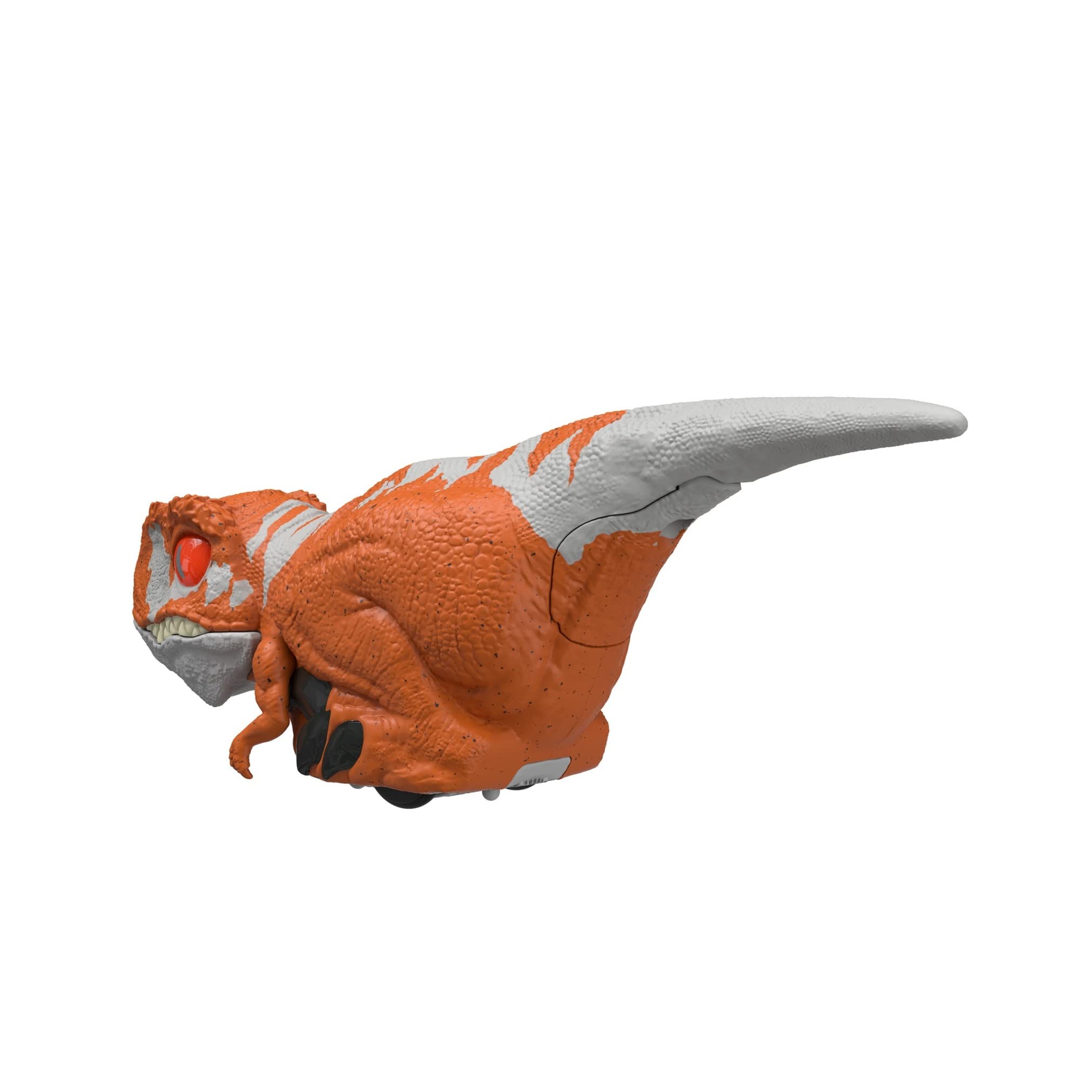 Mattel Jurassic World Dominion Uncaged Click Tracker Atrociraptor Dinosaur Toy, Red