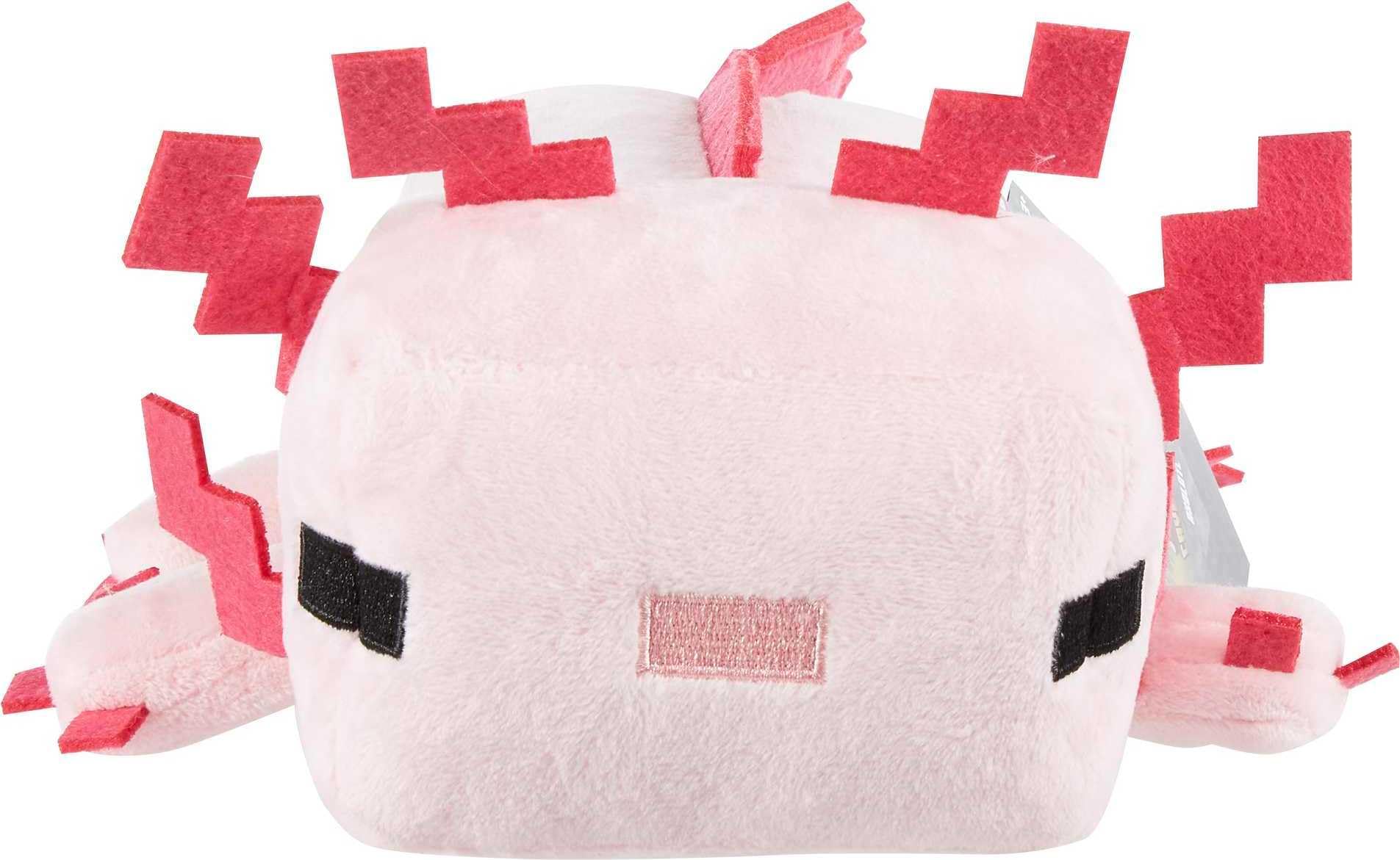 Mattel Minecraft 8-Inch Plush Doll – Soft, Pixelated Character Toy for Kids Ages 3+