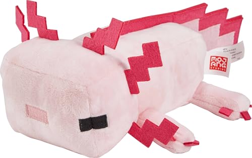Mattel Minecraft 8-Inch Plush Doll – Soft, Pixelated Character Toy for Kids Ages 3+