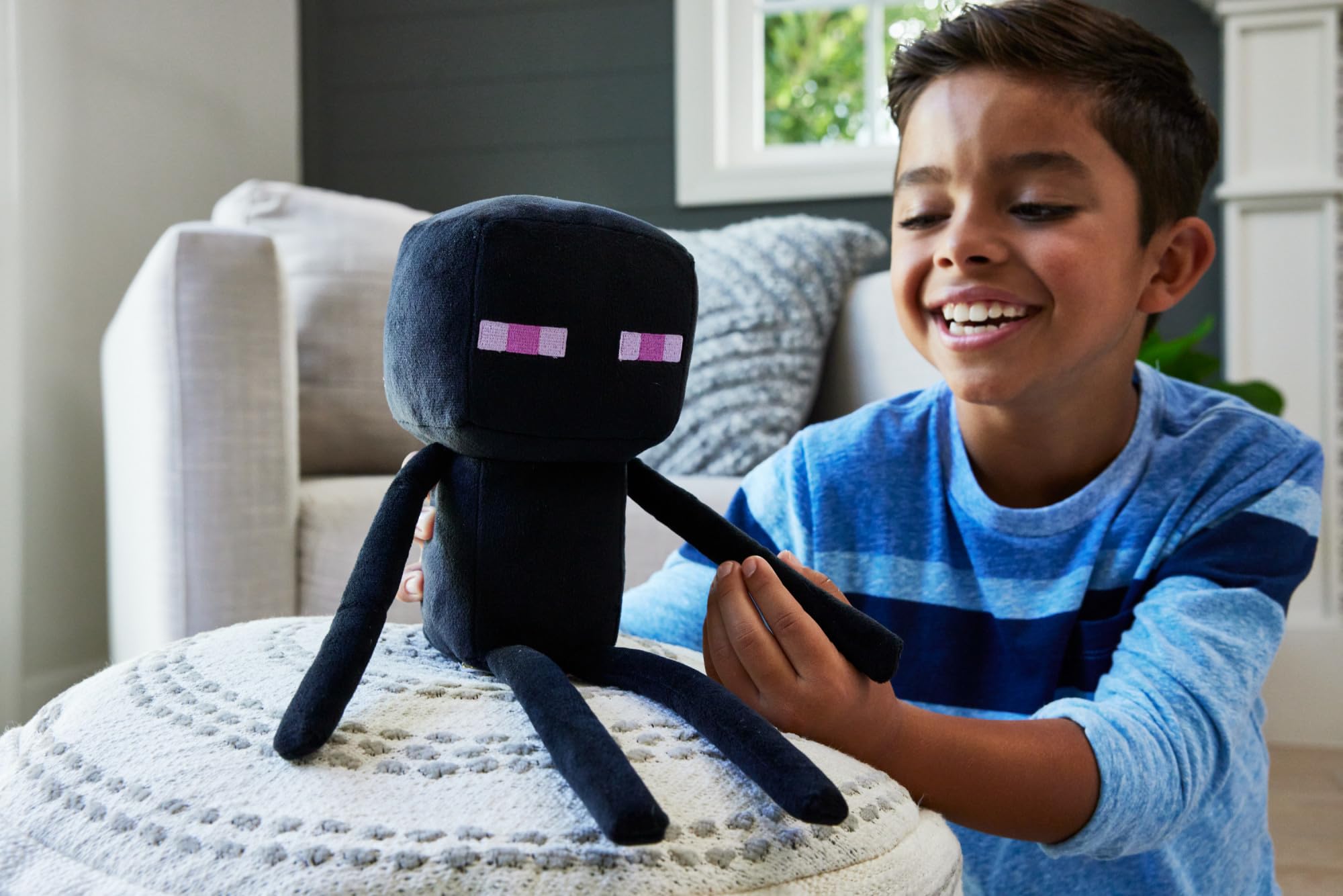 Mattel Minecraft Basic Plush Doll - 8-Inch Soft Toy for Kids Ages 3+