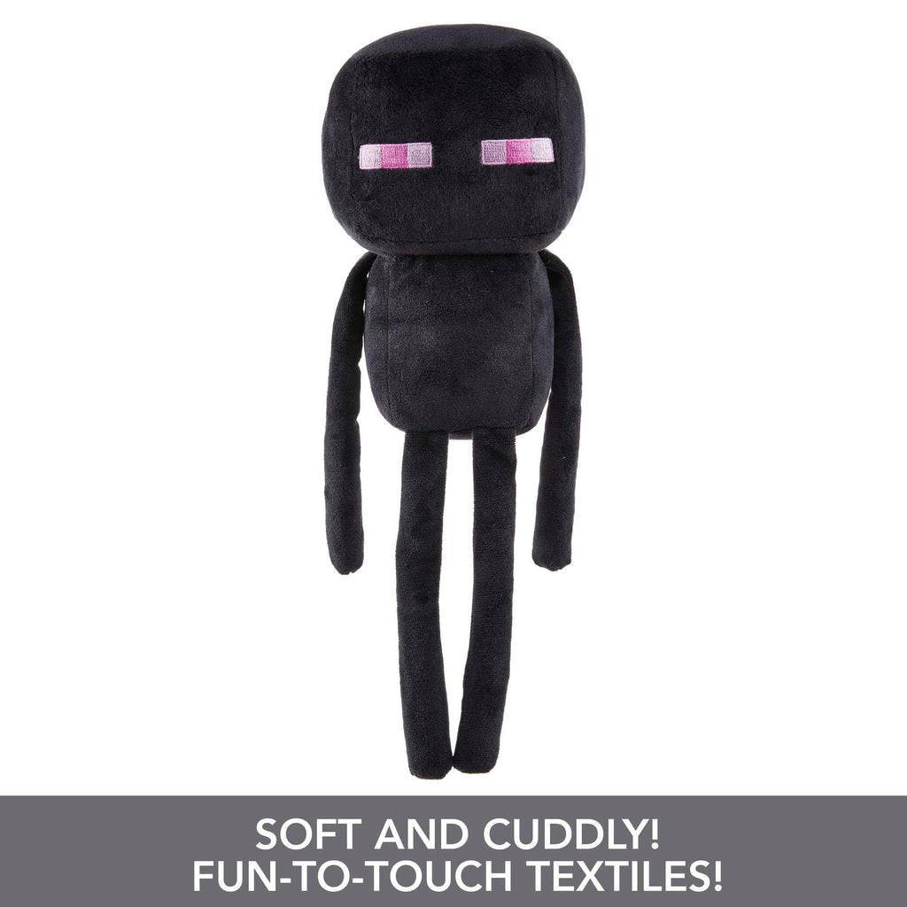 Mattel Minecraft Basic Plush Doll - 8-Inch Soft Toy for Kids Ages 3+