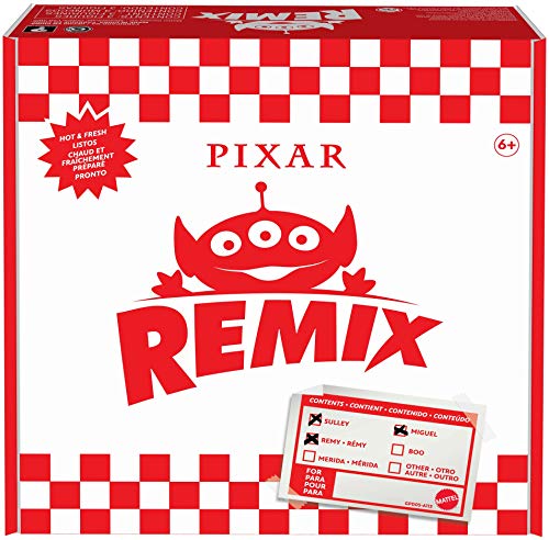 Mattel Pixar Alien Remix 3-Pack: Miguel, Sulley & Remy Mashup Figures