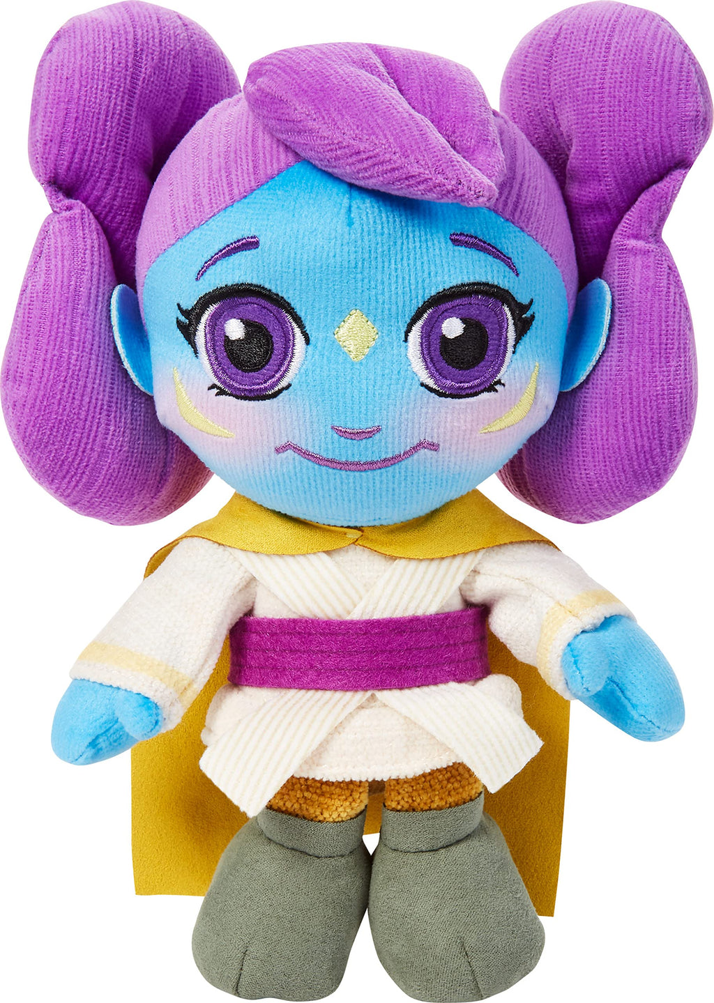 Mattel Star Wars Young Jedi Adventures Lys Plush Doll - 8-Inch Soft Stuffed Toy