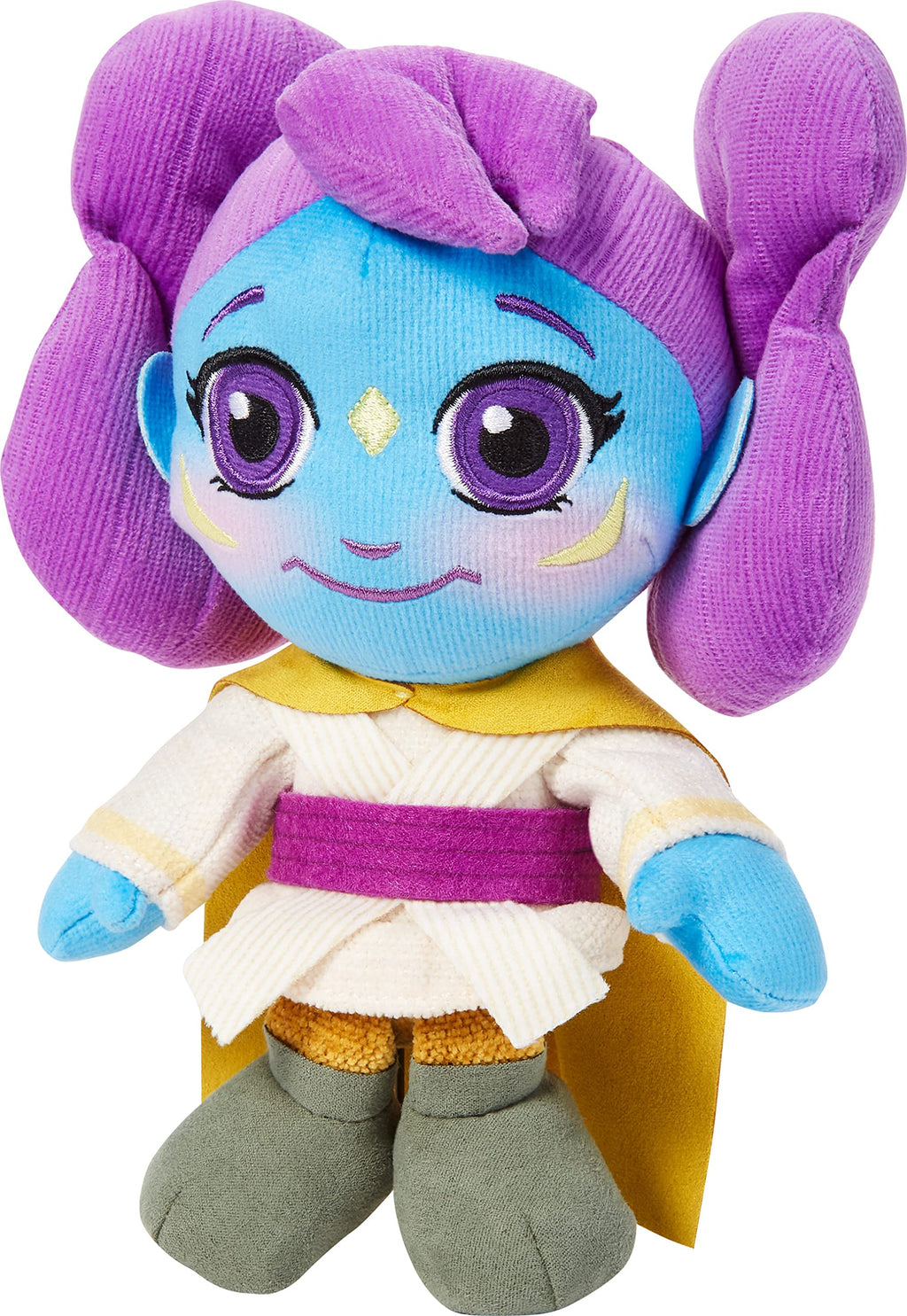 Mattel Star Wars Young Jedi Adventures Lys Plush Doll - 8-Inch Soft Stuffed Toy
