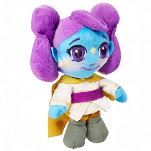 Mattel Star Wars Young Jedi Adventures Lys Plush Doll - 8-Inch Soft Stuffed Toy
