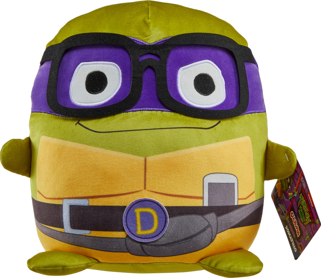 Mattel Teenage Mutant Ninja Turtles Cuutopia Plush Toy - 10-Inch Kawaii-Style Soft Figure