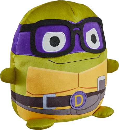 Mattel Teenage Mutant Ninja Turtles Cuutopia Plush Toy - 10-Inch Kawaii-Style Soft Figure