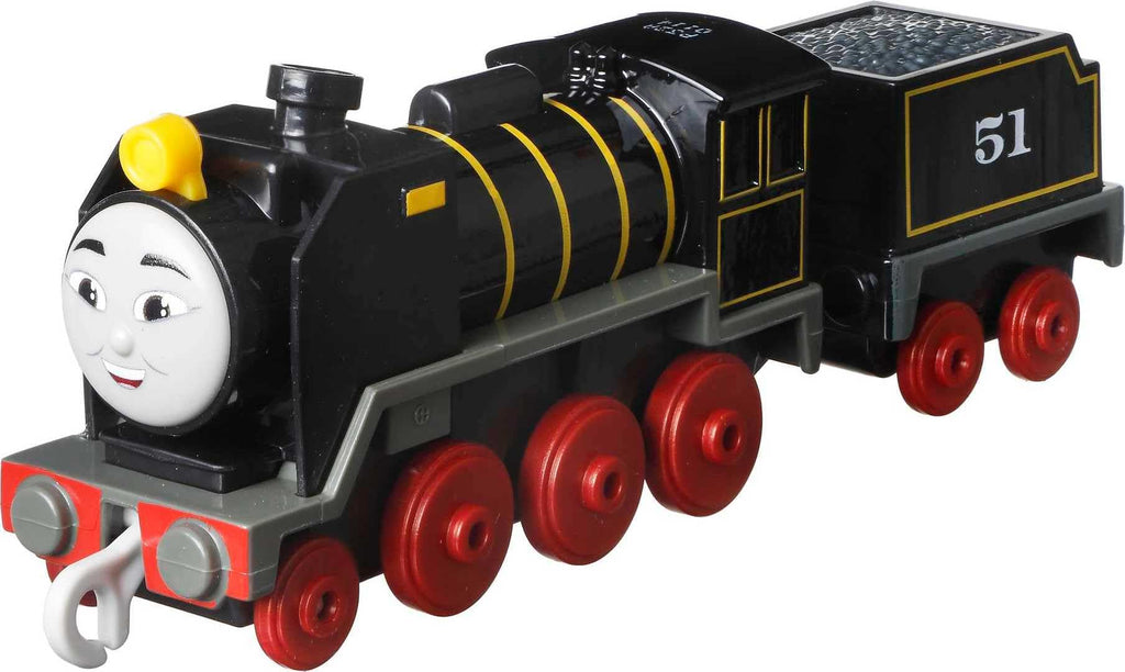 Mattel Thomas & Friends Large Die-Cast Hiro Engine and Cargo Car – Push-Along Toy Train for Preschoolers