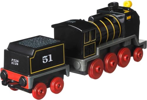 Mattel Thomas & Friends Large Die-Cast Hiro Engine and Cargo Car – Push-Along Toy Train for Preschoolers