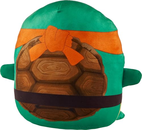 Mattel TMNT Mutant Mayhem Cuutopia Michelangelo Plush – 10-Inch Kawaii-Style Soft Toy