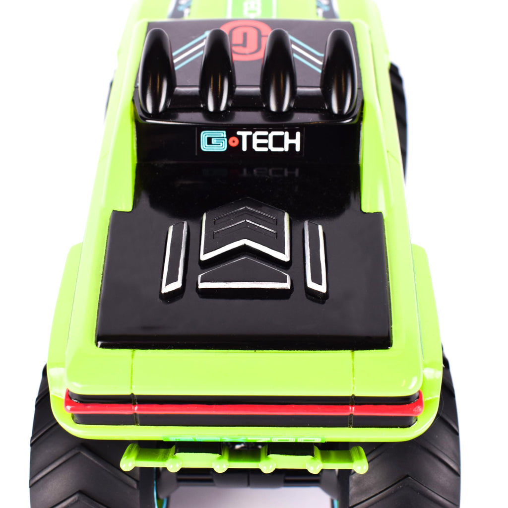 Maxx Action 12-Inch Motorized Monster Truck with Lights & Sounds – Green