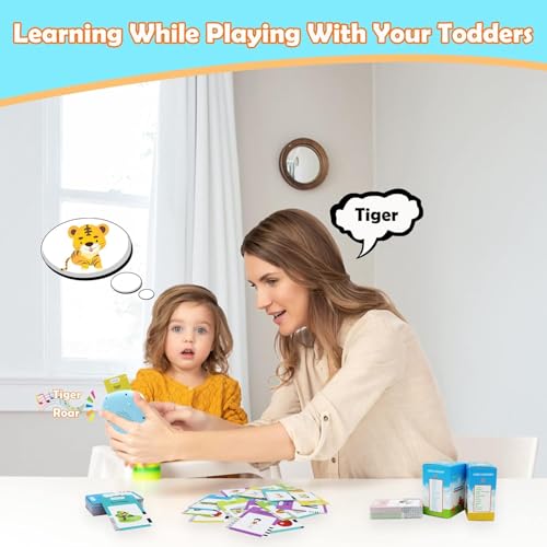MAYAPHILOS Italian and English Talking Flash Cards - 510 Sight Words with 31 Themes for Ages 2-6