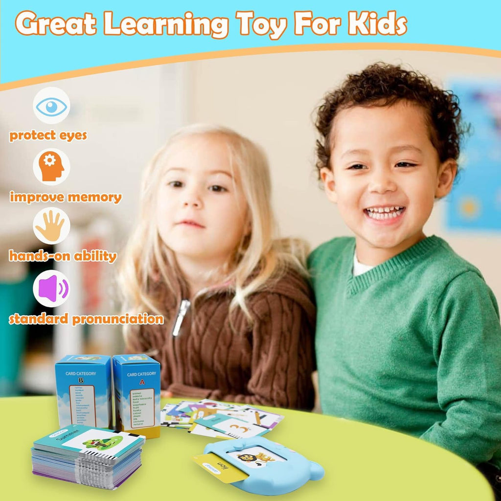 MAYAPHILOS Italian and English Talking Flash Cards - 510 Sight Words with 31 Themes for Ages 2-6