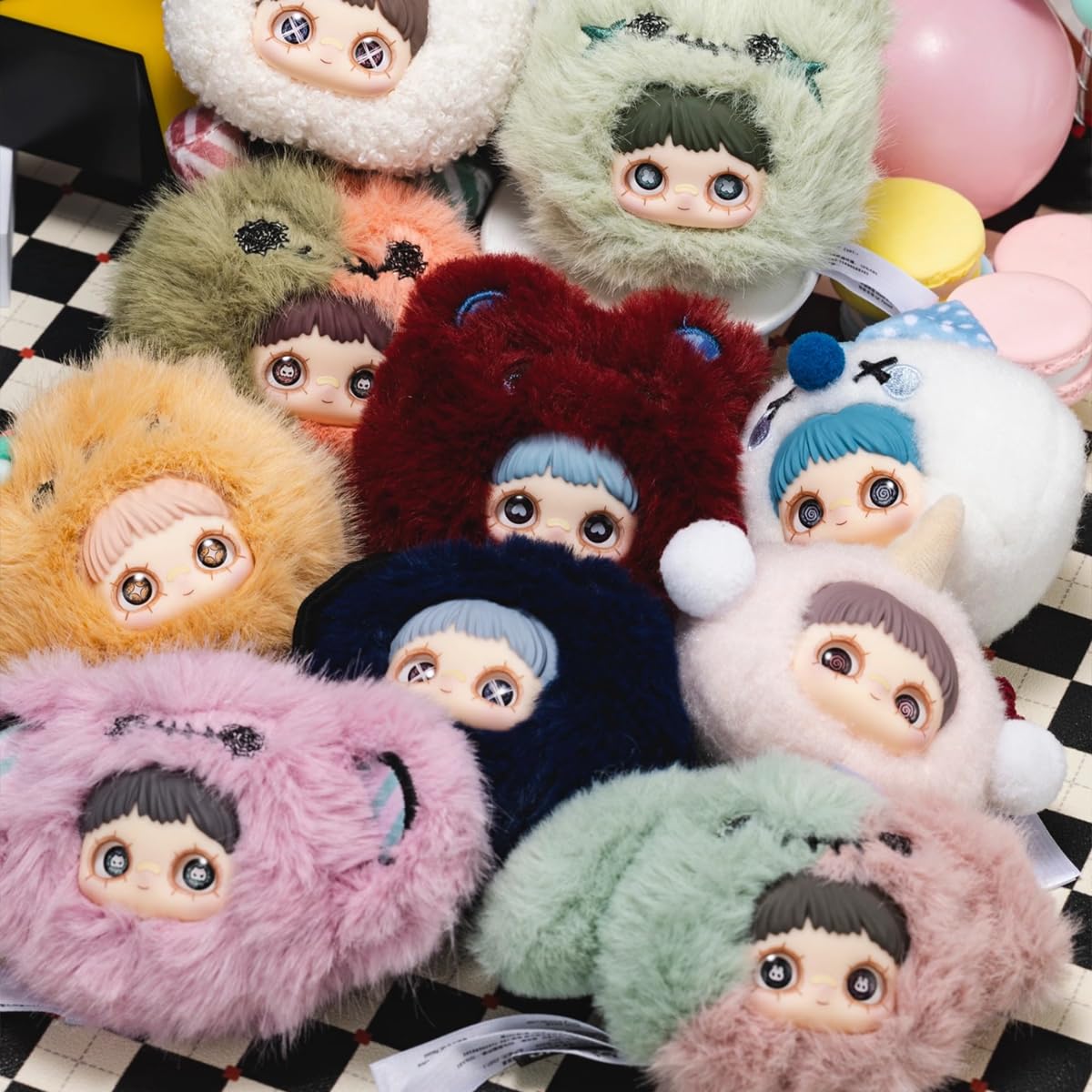 MayMei Crazy Circus Plush Blind Box – 1 Random Figure (12 Regular + 3 Hidden Designs)