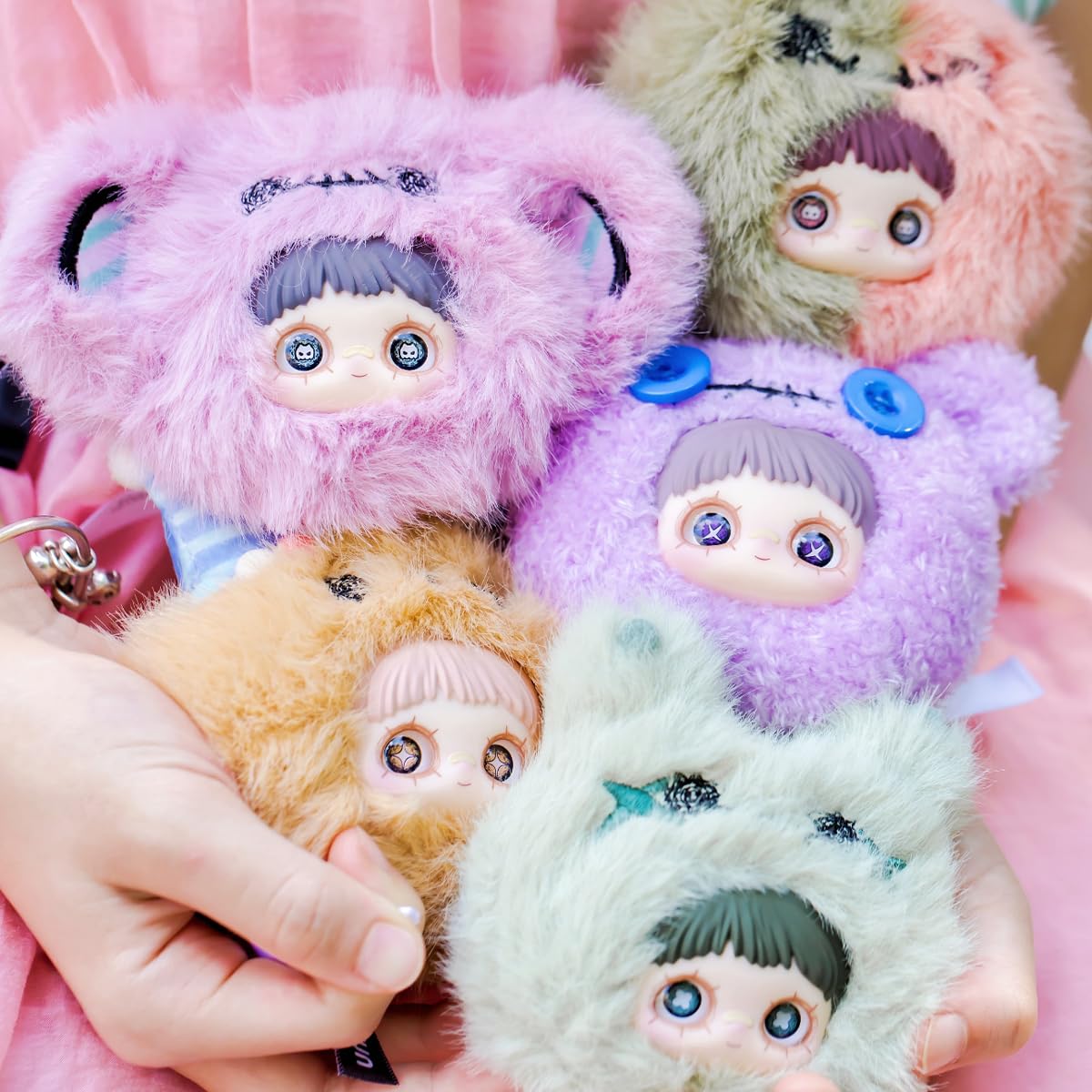 MayMei Crazy Circus Plush Blind Box – 1 Random Figure (12 Regular + 3 Hidden Designs)