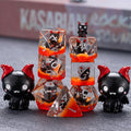 Maywin Devil DND Dice Set – 7 Polyhedral Resin Dice with Animal Inclusions for RPG Games