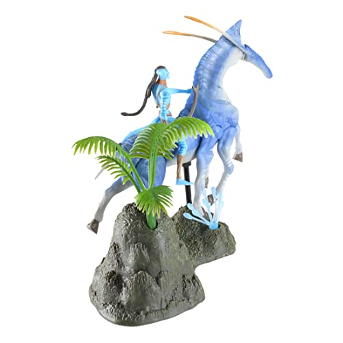 McFarlane Toys Avatar Tsu'tey & Direhorse Action Figure Set with Bioluminescent Effect
