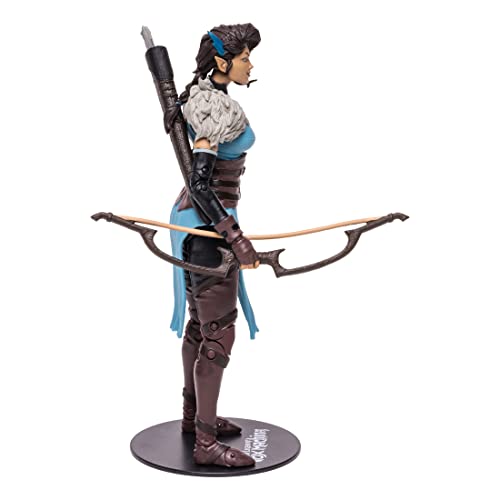 McFarlane Toys Critical Role Vex'ahlia 7-Inch Action Figure – Season 1 Outfit with Bow, Arrows & Display Base