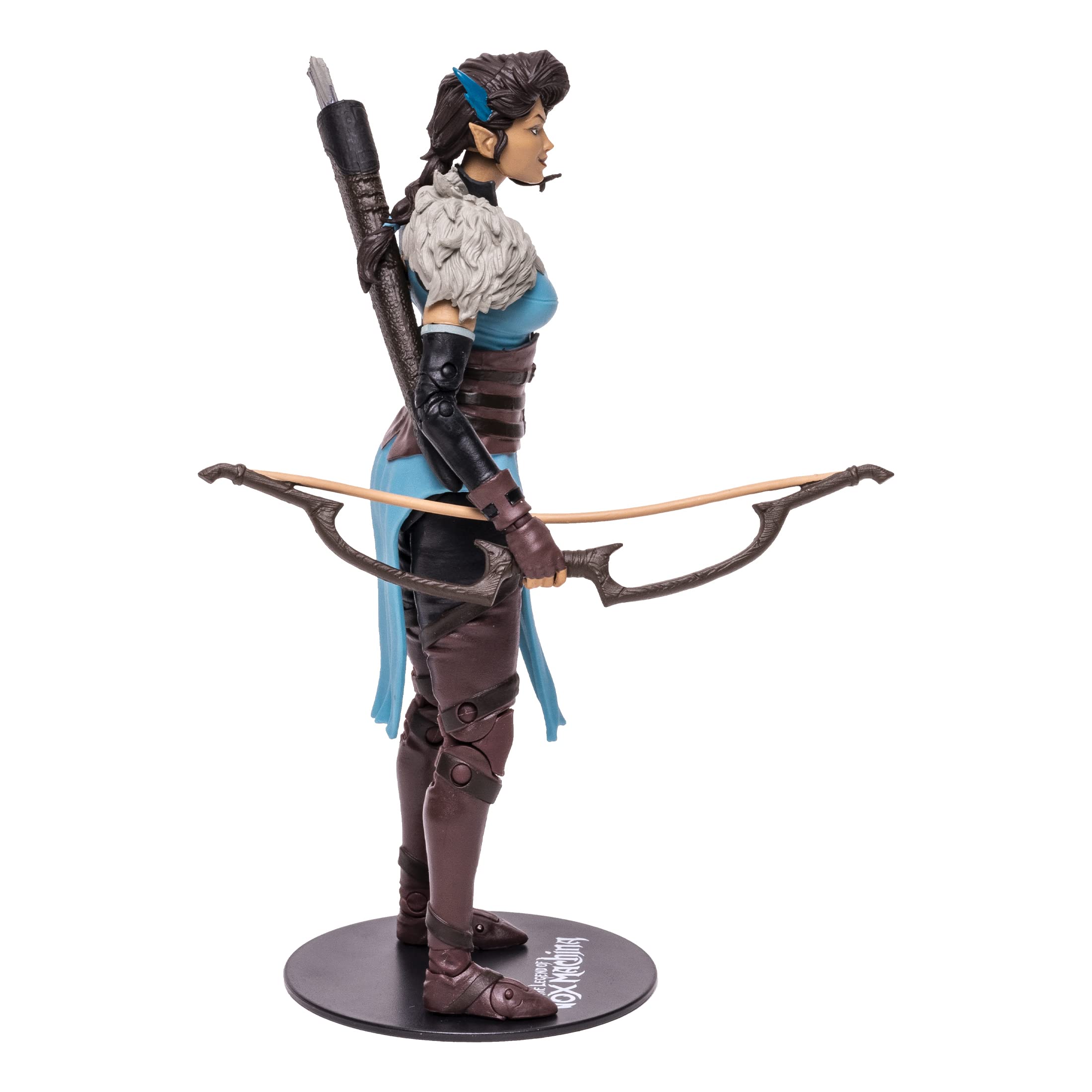 McFarlane Toys Critical Role Vex'ahlia 7-Inch Action Figure – Season 1 Outfit with Bow, Arrows & Display Base