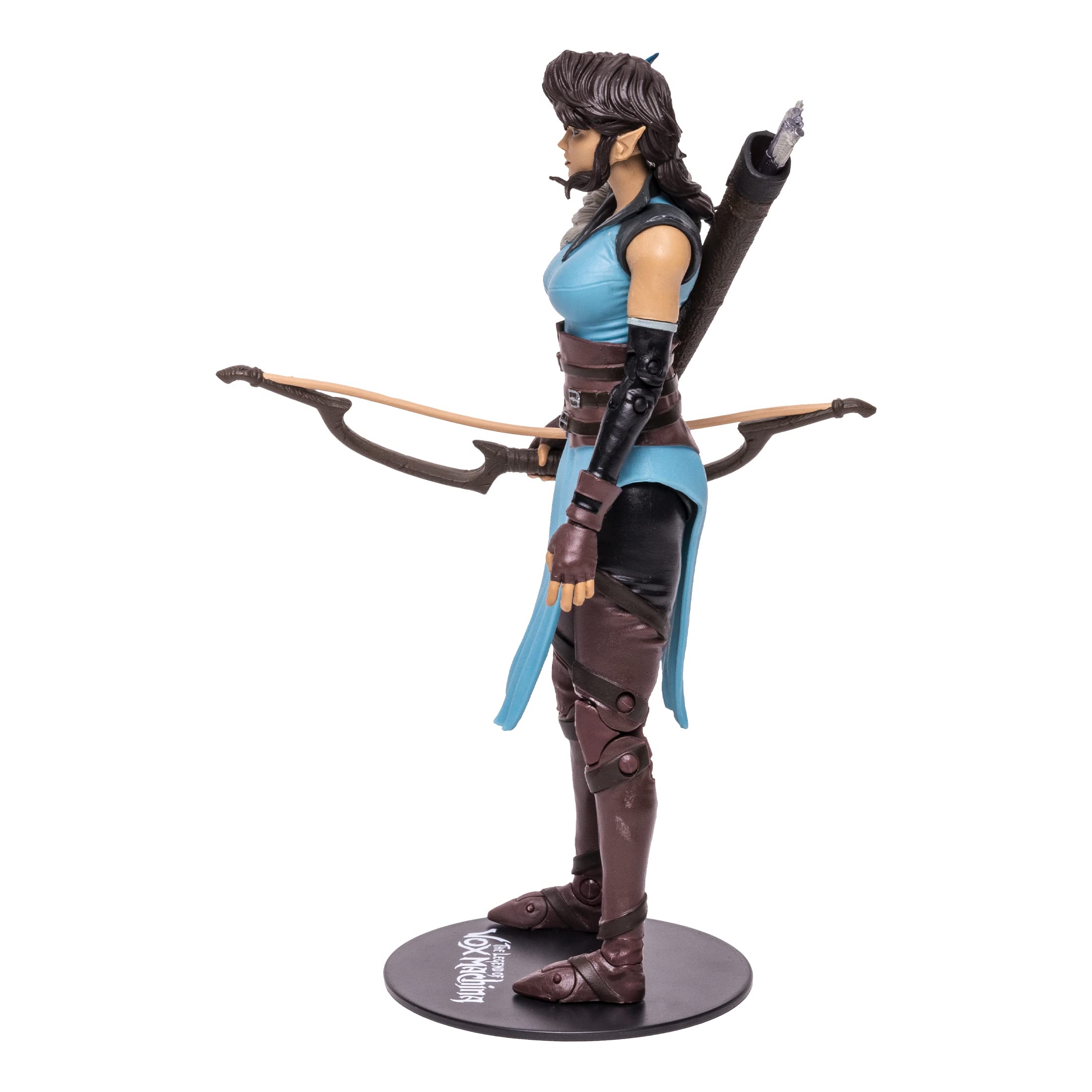 McFarlane Toys Critical Role Vex'ahlia 7-Inch Action Figure – Season 1 Outfit with Bow, Arrows & Display Base