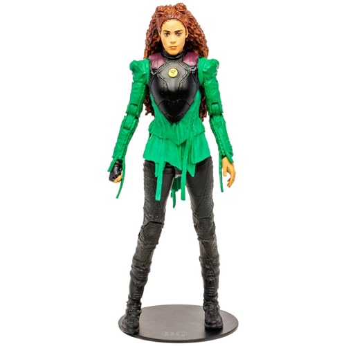 McFarlane Toys DC Black Adam Movie Cyclone 7-Inch Action Figure with Tornado Base and Art Card